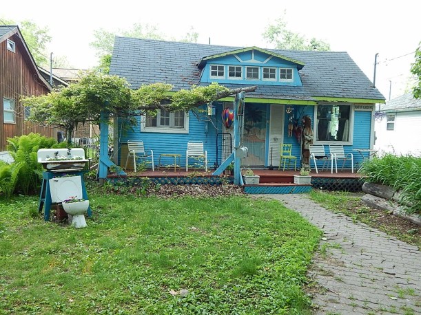 Garden on Ward's Island.