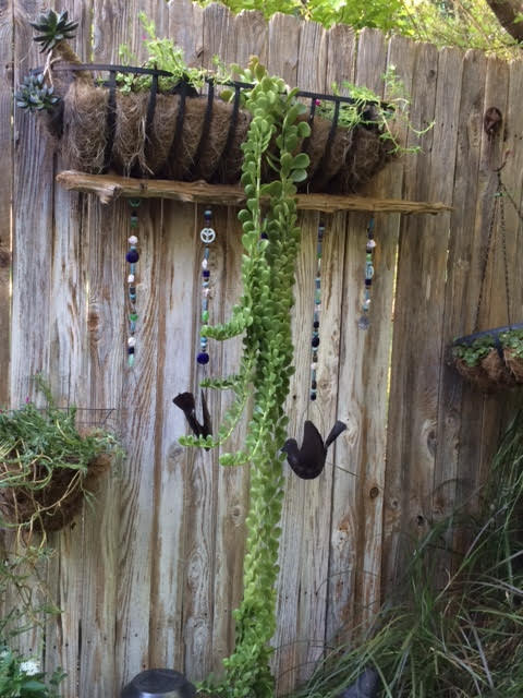 Susan's fence planter